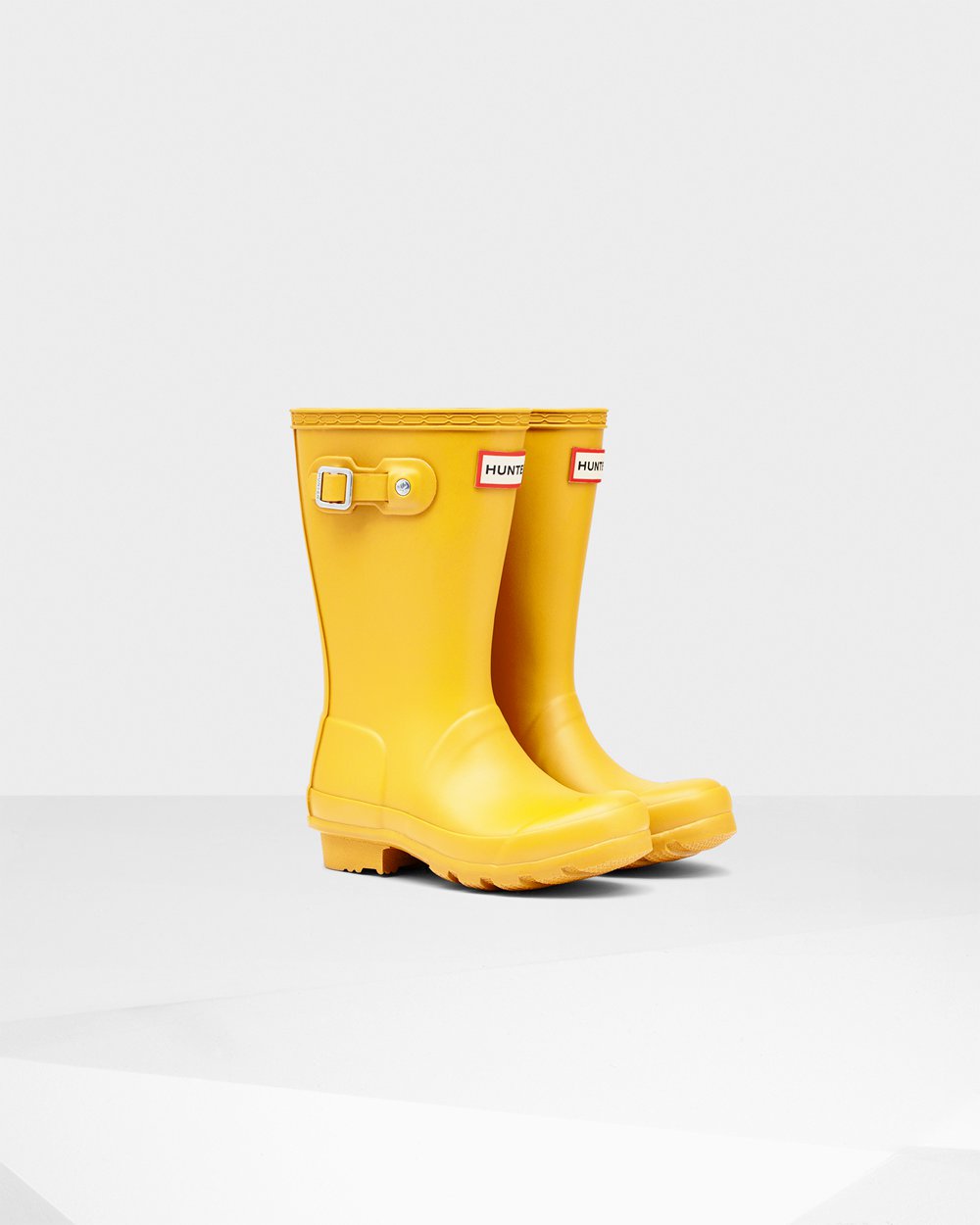 Hunter Original Big Rain Boots - Online Shop Kids Yellow - DQYVXM879